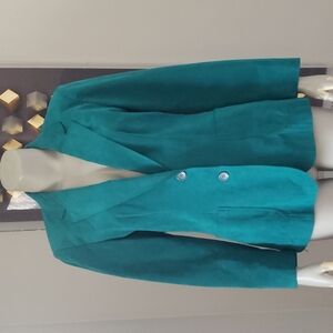 Adolph Schuman Vintage 2 Button Blazer Ultra Suede